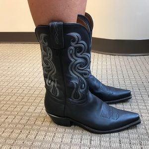 Tony Lama Women's Black Western Boots